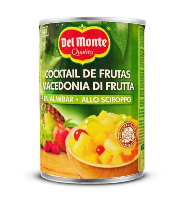 Del Monte Macedonia di Frutta a Pezzi in Sciroppo 420g