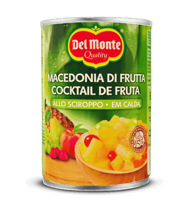 Del Monte Macedonia di Frutta a Pezzi in Sciroppo 420g