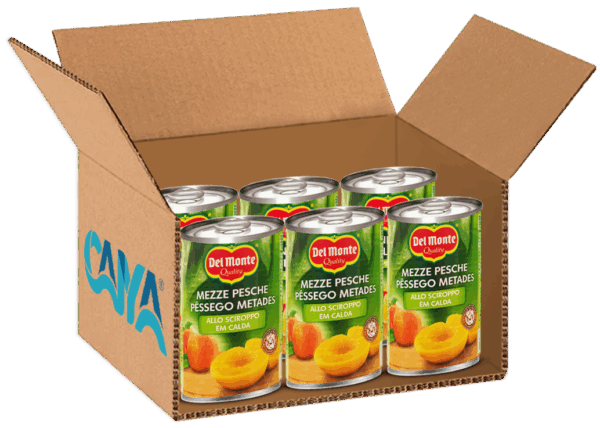 Del Monte Pesche Mezze in Sciroppo 420g box