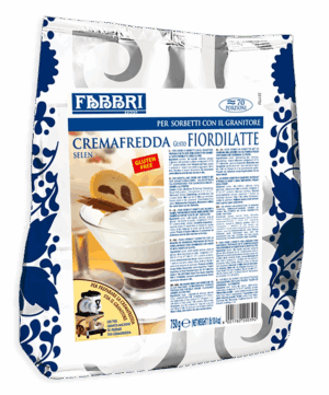Fabbri Cremafredda Gusto Fioridilatte, Preparato in Polvere 750g