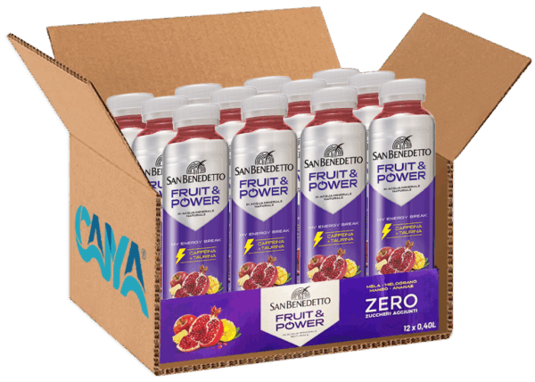San Benedetto Succoso Zero FRUIT & POWER 400ml - immagine 5