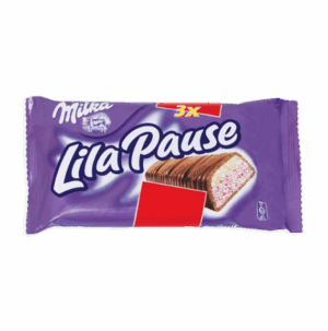 Milka Lila Pause Barrette di Cioccolato al Latte Gusto Fragola 102g