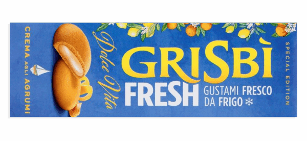 Grisbi Biscotti con Crema agli Agrumi 112g - immagine 2