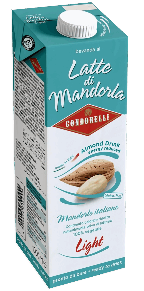 Condorelli Latte di Mandorla Light Bevanda Pronta da Bere 1l