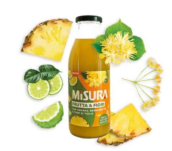 Misura Frutti & Fiori Succo gusto Ananas 500ml