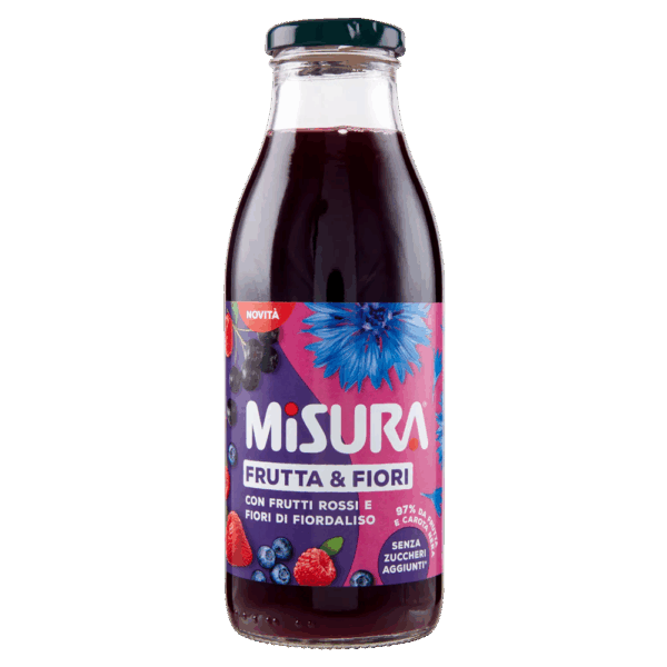 Misura Frutti & Fiori Succo gusto Frutti Rossi 500ml