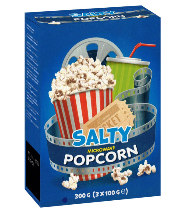 PopCorn Microwave TRIS Sweet, Salt e Salted Caramel 90g - immagine 4