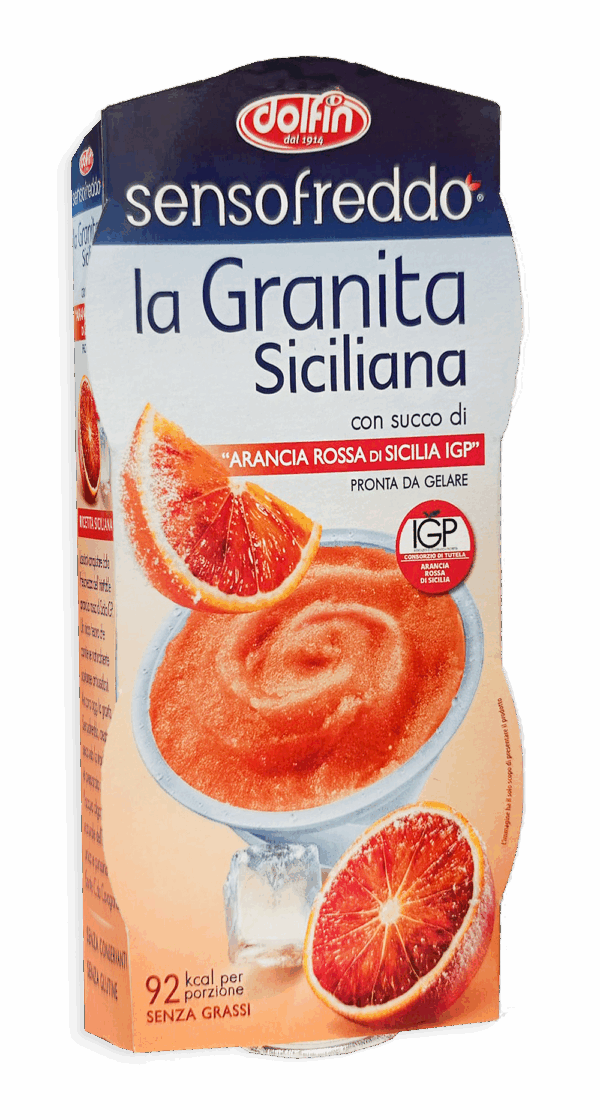 Dolfin Sensofreddo La Granita Siciliana Arancia Rossa di Sicilia IGP 200ml