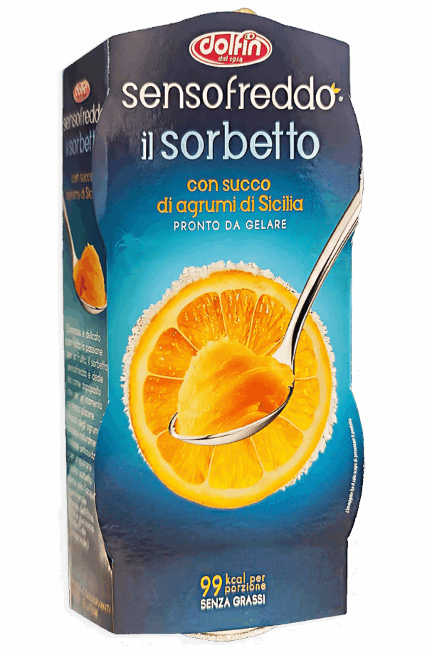 Dolfin Sensofreddo Il Sorbetto Agrumi di Sicilia 200ml