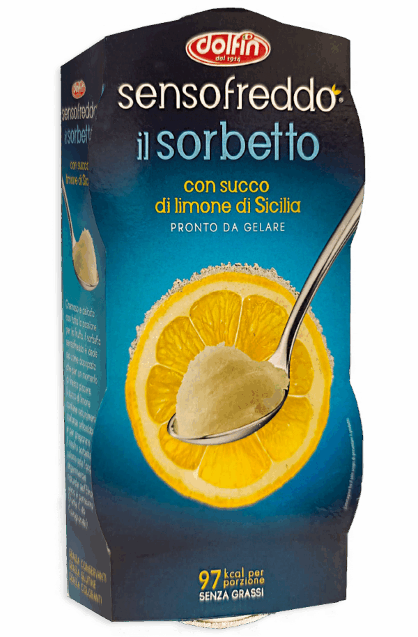 Dolfin Sensofreddo Il Sorbetto Limone di Sicilia 200ml
