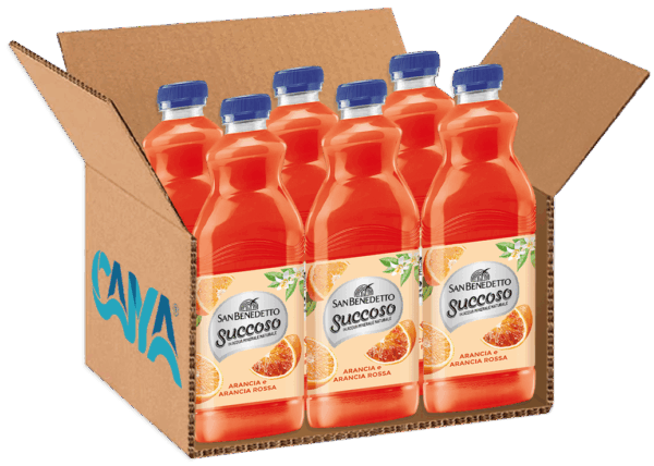 San Benedetto Succoso ARANCIA ROSSA 1,5L box