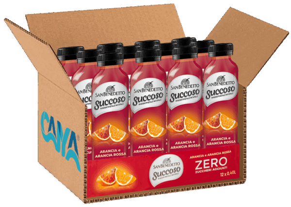 San Benedetto Succoso Zero ARANCIA ROSSA 400ml box