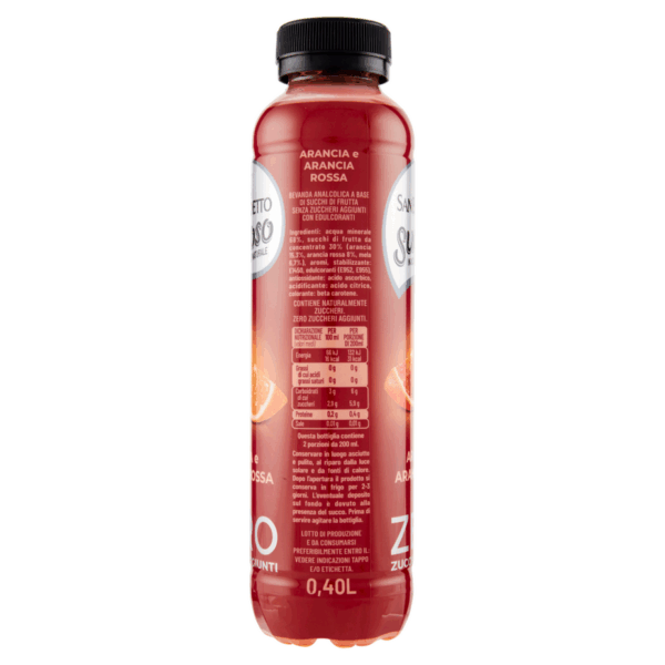 San Benedetto Succoso Zero ARANCIA ROSSA 400ml
