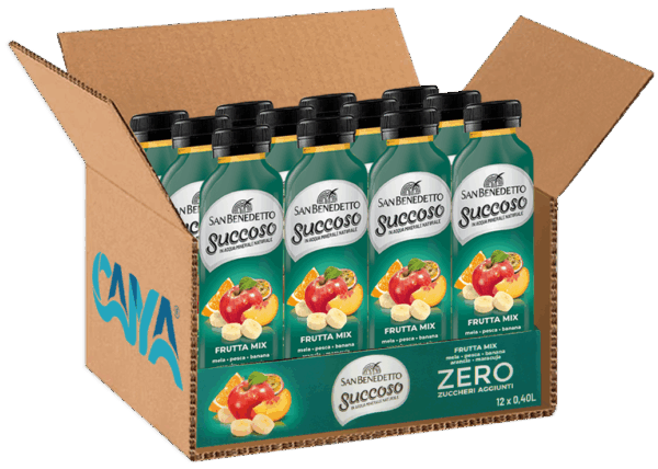 San Benedetto Succoso Zero FRUTTA MIX 400ml - immagine 5