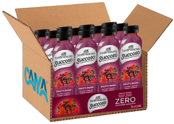 San Benedetto Succoso Zero FRUTTI ROSSI 400ml - immagine 5