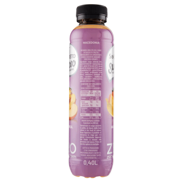 San Benedetto Succoso Zero MACEDONIA 400ml