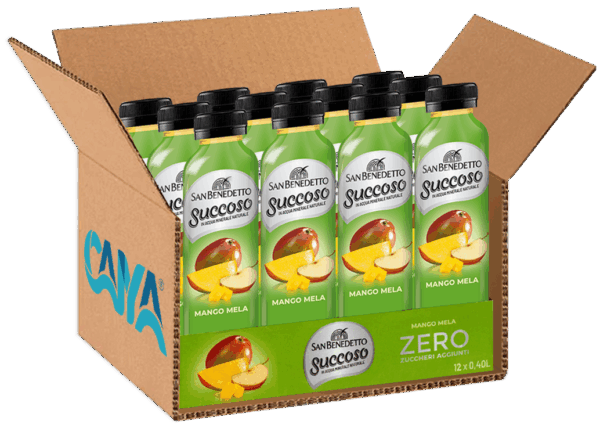 San Benedetto Succoso Zero MANGO e MELA 400ml box