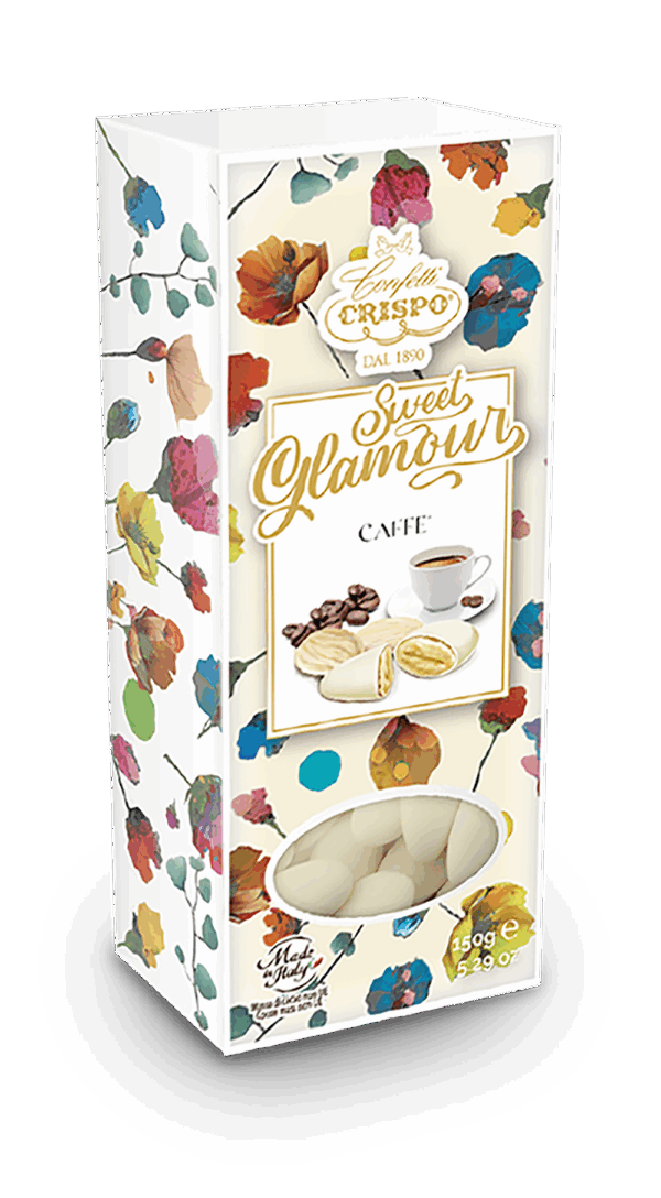 Crispo Sweet Glamour Confetti alla Mandorla al Gusto Caffè 150g