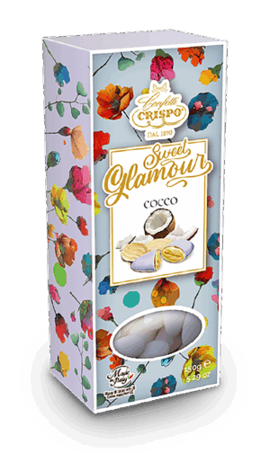 Crispo Sweet Glamour Confetti alla Mandorla al Gusto Cocco 150g