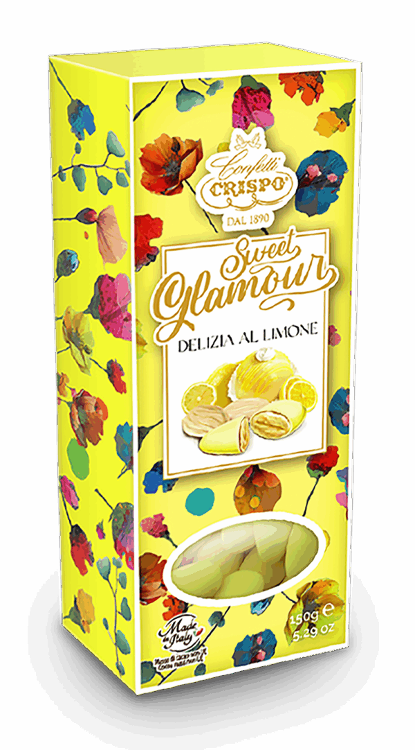 Crispo Sweet Glamour Confetti alla Mandorla al Gusto Delizia al Limone 150g