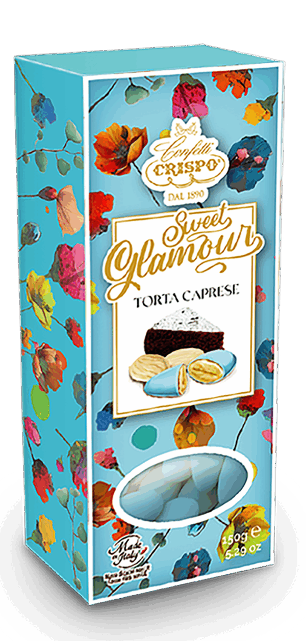 Crispo Sweet Glamour Confetti alla Mandorla al Gusto Torta Caprese 150g