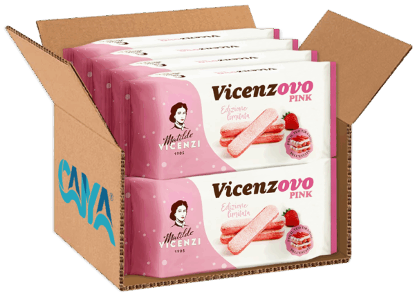 Vicenzi Vicenzovo Pink Savoiardi alla Fragola 200g - immagine 6