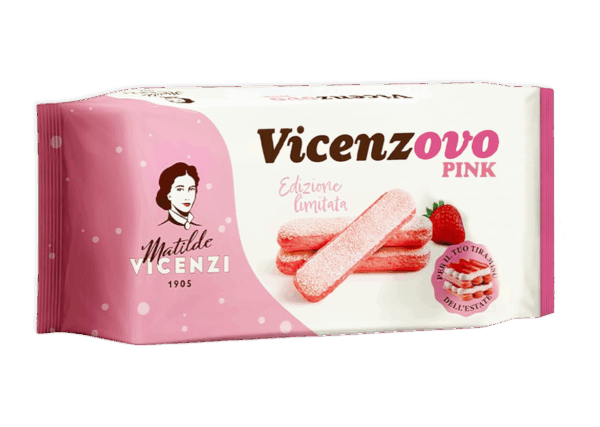 Vicenzi Vicenzovo Pink Savoiardi alla Fragola 200g
