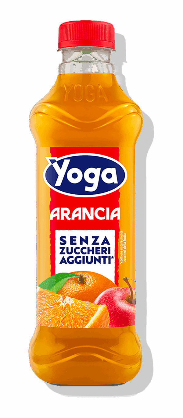 Yoga Succo di Frutta Arancia Senza Zuccheri Aggiunti Pet 1l