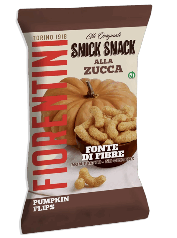 Fiorentini Snick Snack Cornetti di Mais con Zucca 50g