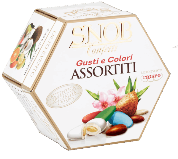 Crispo Snob Lieto Evento Confetti Colori Assortiti 6 Gusti 500g