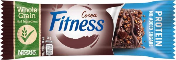 Nestle Fitness Cacao Protein Barrette di Cereali Box 24x20g - immagine 4