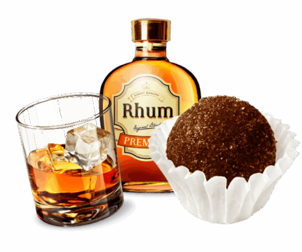 Crispo Liqueur Sucrè Dragèes al Cioccolato con Rhum 500g