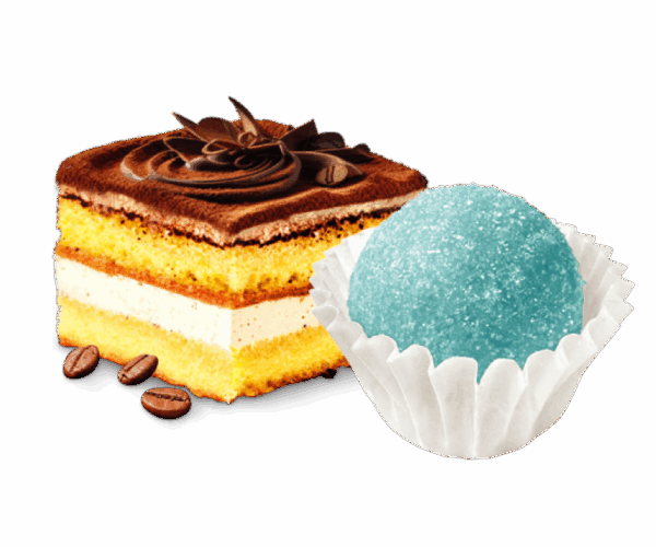 Crispo Bon Bon Sucrè Confetti al Cioccolato Gusto Tiramisù 500g - immagine 3