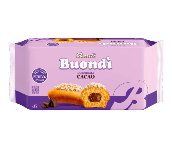 BauIi Buondì Originale Brioche a Lievitazione Naturale al Cacao 258g