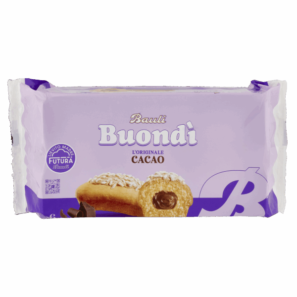 BauIi Buondì Originale Brioche a Lievitazione Naturale al Cacao 258g