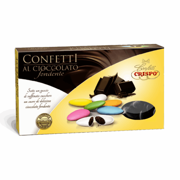 Crispo Confetti NERI al Cioccolato Fondente 1kg