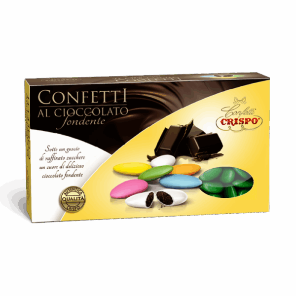 Crispo Confetti VERDI al Cioccolato Fondente 1kg