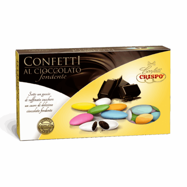 Crispo Confetti COLORATI al Cioccolato Fondente 1kg