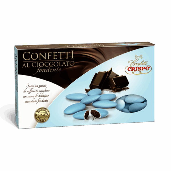 Crispo Confetti CELESTI al Cioccolato Fondente 1kg