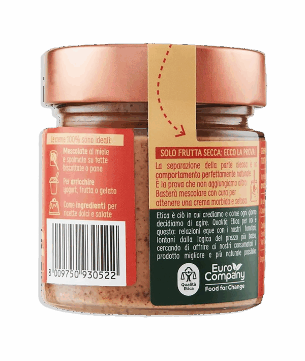 Crema di Mandorle Tostate 100% Biologica 175g