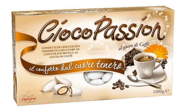 Crispo CiocoPassion Confetti Gusto Caffè con Cioccolato al Latte 1kg