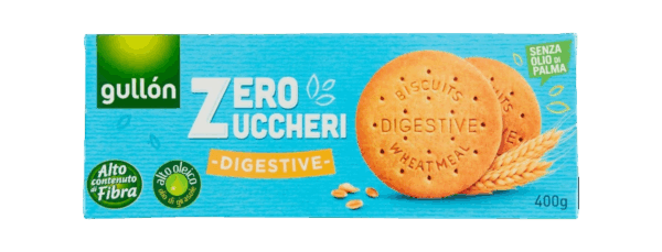 Gullon Digestive Biscotti Integrali Zero Zuccheri 400g