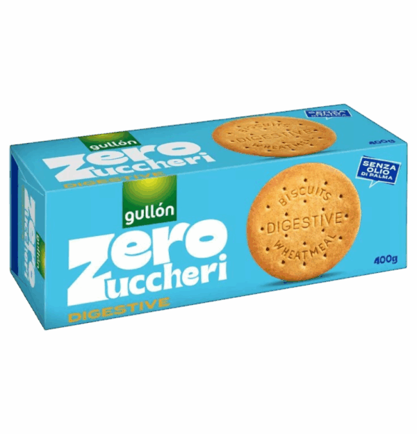 Gullon Digestive Biscotti Integrali Zero Zuccheri 400g