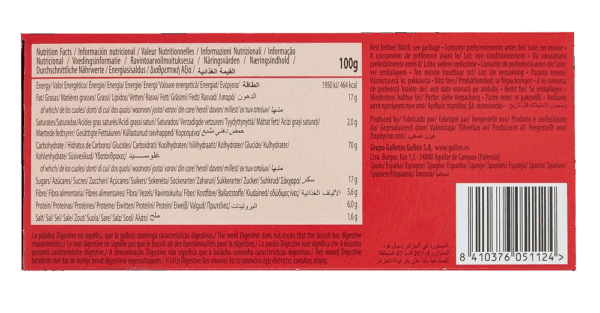 Gullòn Digestive Classic Biscotti di Frumento 250g - immagine 3