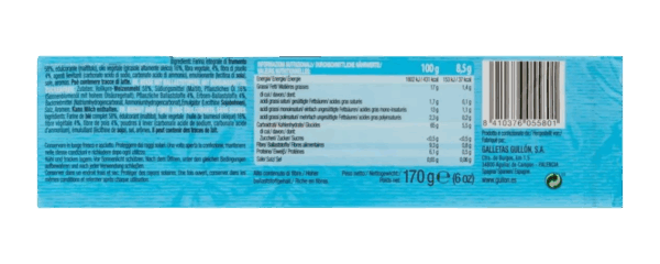 Gullon Biscotti Fibra Zero Zuccheri 170g ingredienti