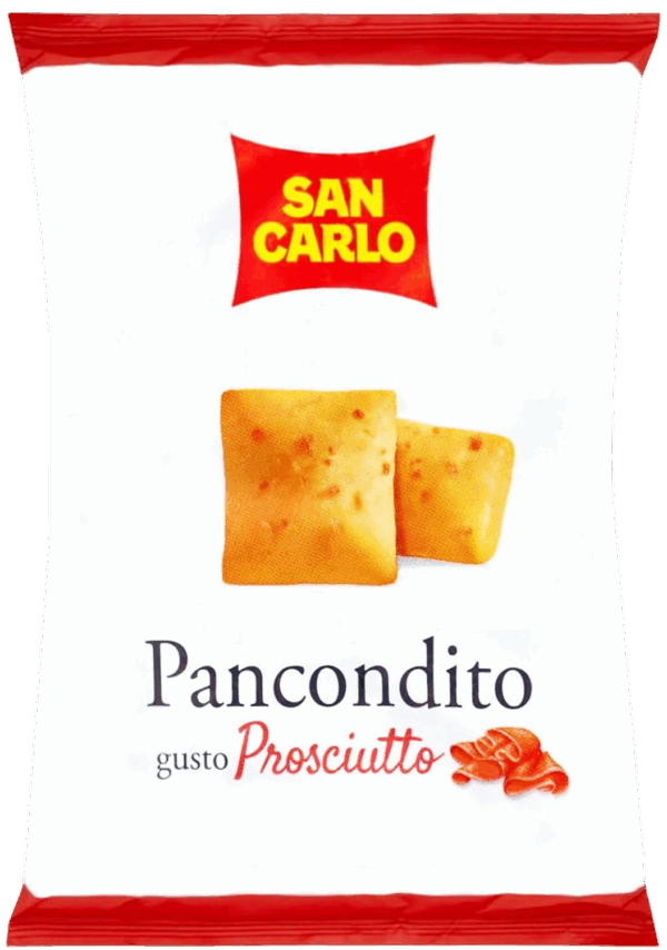 San Carlo Pancondito Snack Salato al Gusto Prosciutto 30g