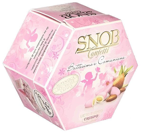 Crispo Snob Lieto Evento Confetti Rosa 6 Gusti 500g