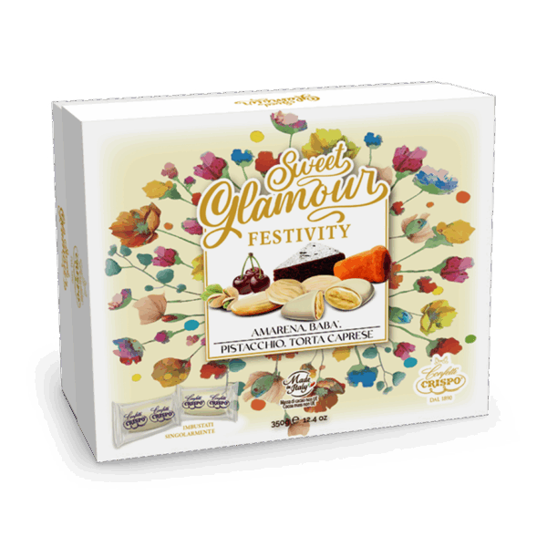 Crispo Sweet Glamour Confetti Bianchi 4 Gusti 350g