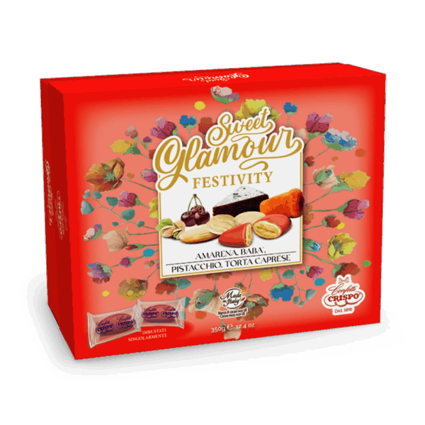 Crispo Sweet Glamour Confetti Rossi 4 Gusti 350g