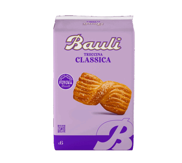 Bauli Treccina Classica Merendina Ricoperta di Zucchero 240g - immagine 3